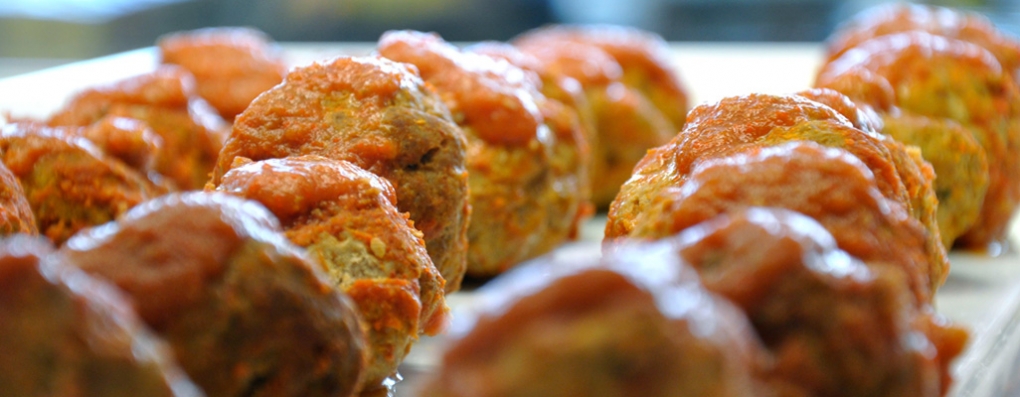 Our family recipe has been with us for generations. Try some with your next pasta dish, or have one of our delicious meatball “Sangweech”. We guarantee you will love them either way.